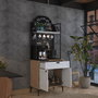 Hanah Home Armario Multiusos Nogal y Blanco